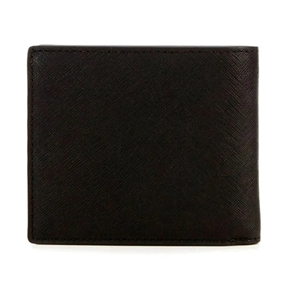 🎄🎁ALERT Michael Kors Men's Black Jet Set Signature Andy Billfold Pocket